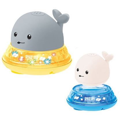 Baby Cute Cartoon Whale Floating Spraying Water Bath Toys