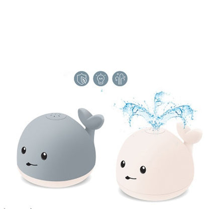 Baby Cute Cartoon Whale Floating Spraying Water Bath Toys