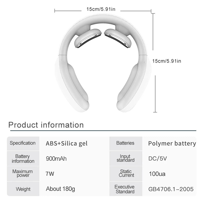 8-mode Vibrating Neck Massager