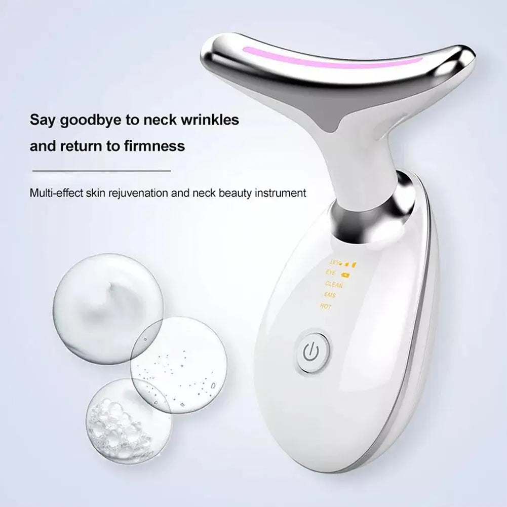 Electric Neck Beauty Instrument Intelligent Beauty Instrument Portable Heating Beauty Device Neck Massager